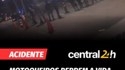 Motoqueiros perdem a vida em colisão durante racha na Avenida José Cândido da Silveira, no bairro União, em BH