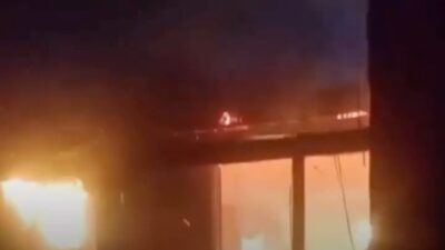 Incêndio atinge residência no bairro matadouro, em Nova Lima