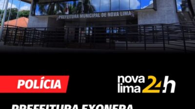A Prefeitura de Nova Lima exonerou um servidor ocupante de cargo comissionado que havia sido denunciado por crime
