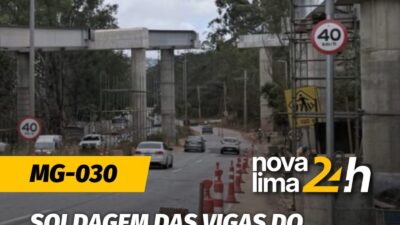Motoristas que utilizam a MG-030 devem ficar atentos nesta terça-feira (26).