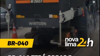A EPR Via Mineira realiza, entre sábado (23) e sexta-feira (29), serviços de sinalização horizontal, mi