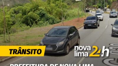 OBRAS NA MG-030: intervenção para implantação de acostamento de emergência altera tráfego próximo ao Serena Mall