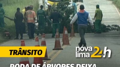 Motoristas que passam pela MG-030, na altura do bairro Santa Rita, entre Nova Lima e Rio Acima