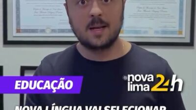 A Prefeitura de Nova Lima anunciou que estudantes inscritos no programa Nova Língua poderão ser selecionados para um