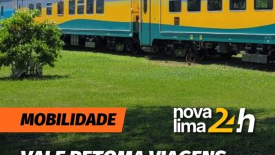 A Vale inicia neste domingo (17) a venda de passagens para o Trem de Férias