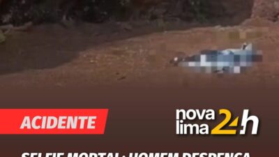 Homem morre após cair de penhasco enquanto tirava fotos no Topo do Mundo, em Brumadinho.