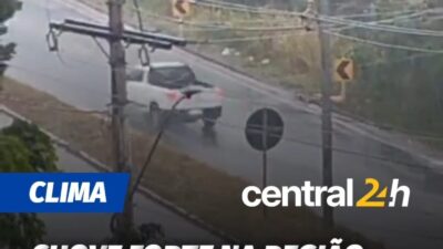 A manhã desta quinta-feira (27) é marcada por chuva forte em pontos de Belo Horizonte e da Região Metropolitana.