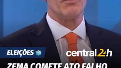 ZEMA COMETE ATO FALHO E DIZ TER “SÉRIE DE PROGRAMAS CONTRA AS MULHERES” DURANTE ENTREVISTA NA GLOBO