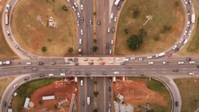 Trevo do Belvedere será fechado no 7 de setembro para içamento da viga para alargamento do viaduto