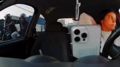 Influenciadora tem telefone roubado e câmeras registram o flagrante ocorrido em São Paulo