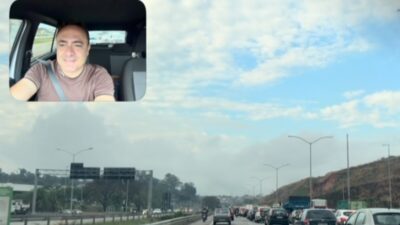 Trânsito complicado em BH e região
