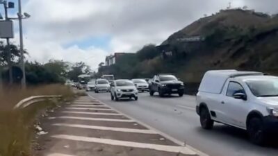 Atropelamento na MGC-356: trânsito acaba de ser liberado