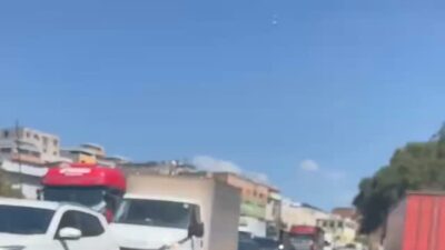 Trânsito agora na BR 381, sentido Vitória, engarrafamento já começa no final do Anel