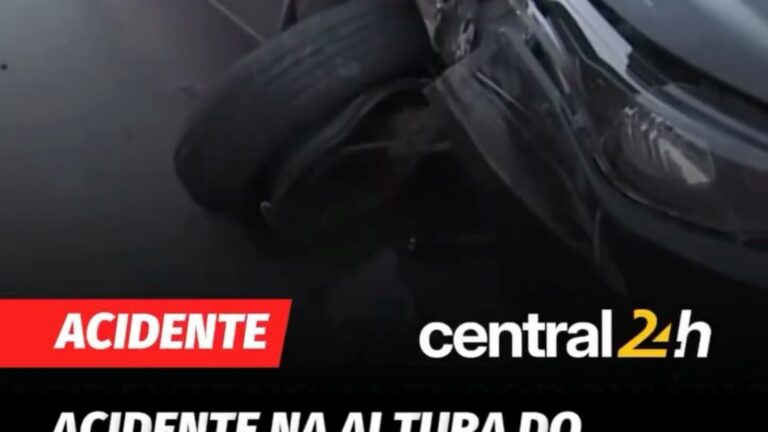 Acidente na altura do Palmeiras causa retenção no anel rodoviário sentido Vitória, na manhã desta quarta (09)