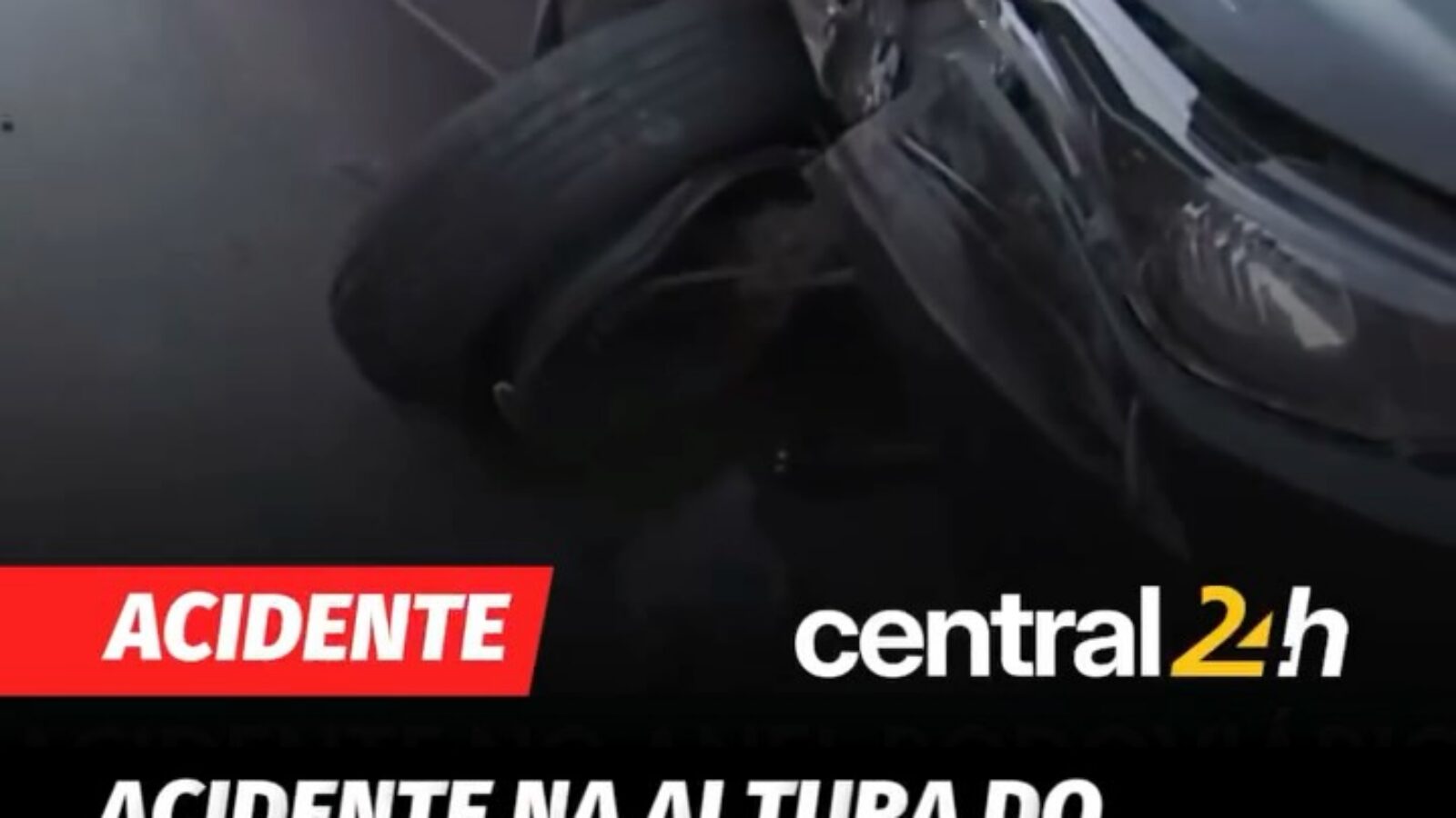Acidente na altura do Palmeiras causa retenção no anel rodoviário sentido Vitória, na manhã desta quarta (09)
