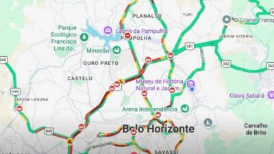 Quarta-feira começa com chuva e trânsito complicado em quase todas as regiões de Belo Horizonte