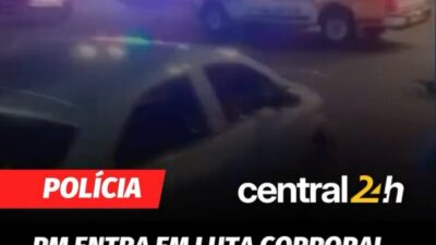 PM entra em luta corporal durante abordagem e acaba baleado com a própria arma em BH