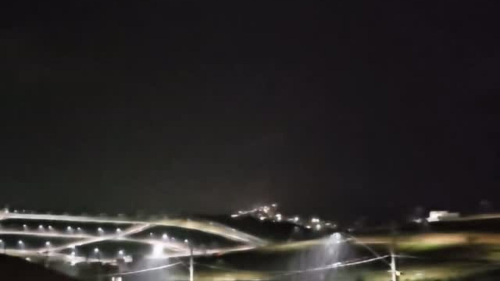 Uma chuva intensa atinge Barbacena na noite desta quarta-feira (9),