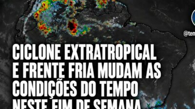 Formação de ciclone extratropial no litoral do RS pode trazer rajadas de ventos de até 60km/h para o Sul de Minas